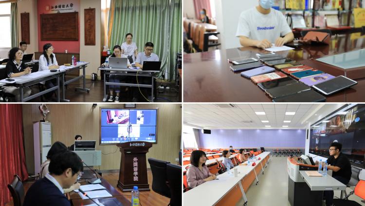 盧福財巡視碩士研究生招生復(fù)試現(xiàn)場，強(qiáng)調(diào)網(wǎng)絡(luò)技術(shù)支撐與咨詢服務(wù)保障工作